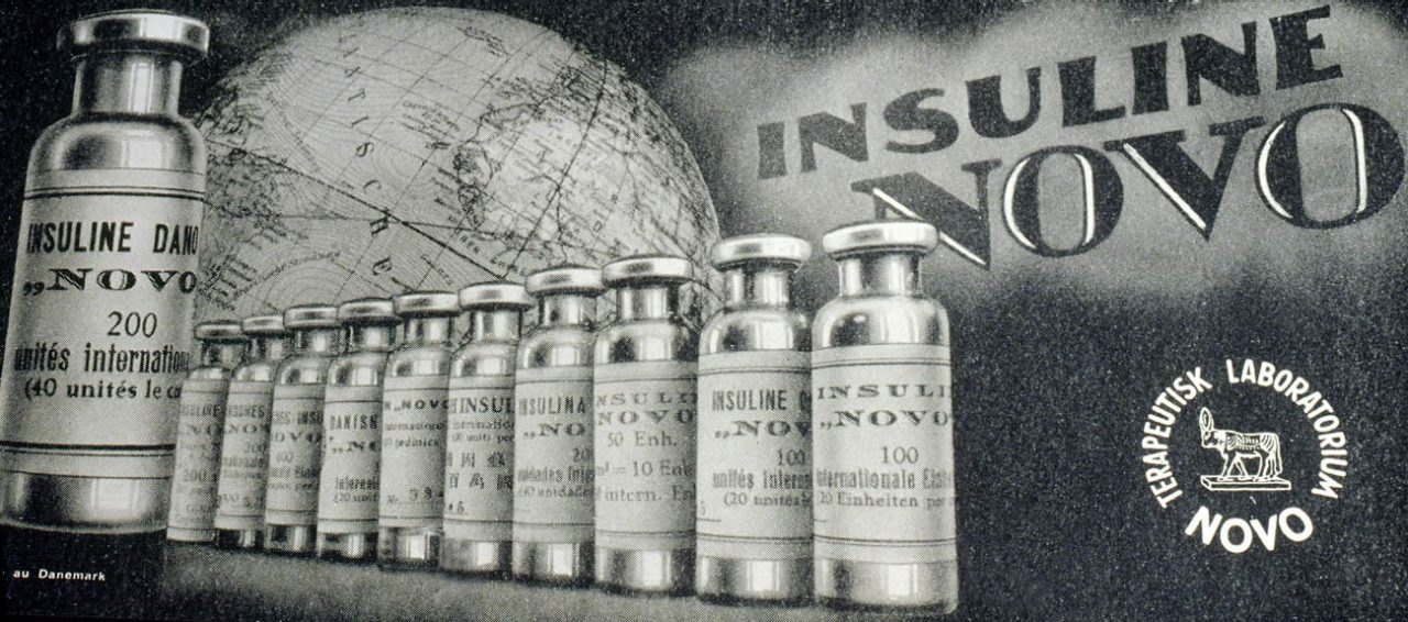 胰島素新廣告在1930年。